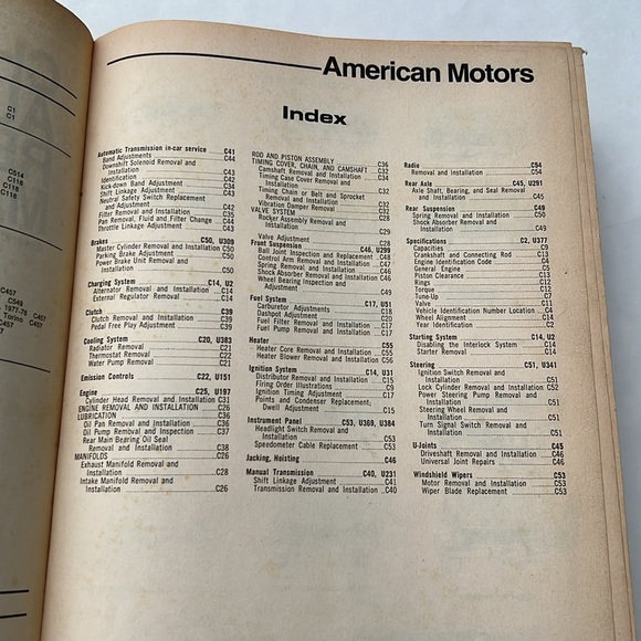 CHILTON’S AUTO REPAIR MANUAL 1978 American Cars from 1971 - 1978 - Picture 5 of 13
